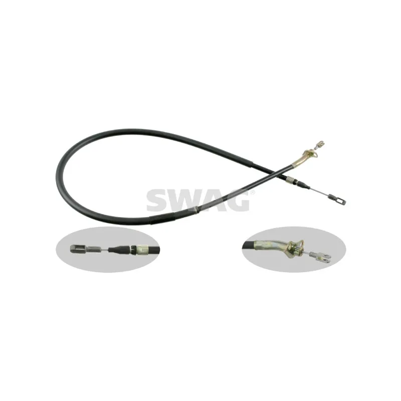 Tirette à câble, frein de stationnement SWAG 10 92 1263