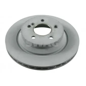 Jeu de 2 disques de frein arrière SWAG