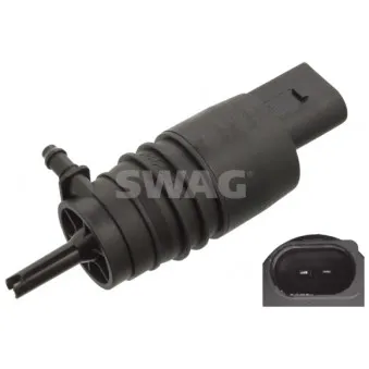 Pompe d'eau de nettoyage, nettoyage des vitres SWAG 10 92 3113