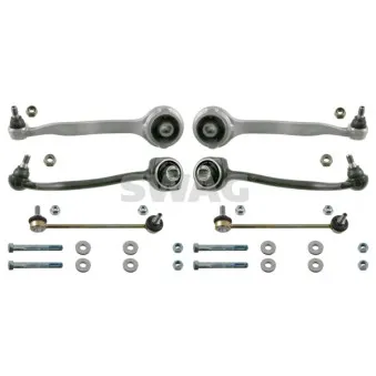 Kit de réparation, bras triangulaire SWAG 10 92 3702