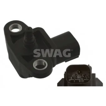 Capteur, pression du tuyau d'admission SWAG 10 93 7056