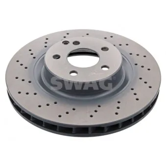 Jeu de 2 disques de frein avant SWAG