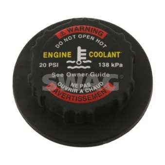Bouchon, réservoir de liquide de refroidissement SWAG 10 93 8801