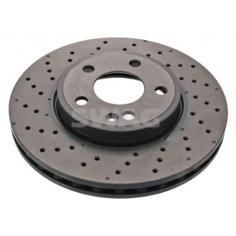 Jeu de 2 disques de frein avant SWAG