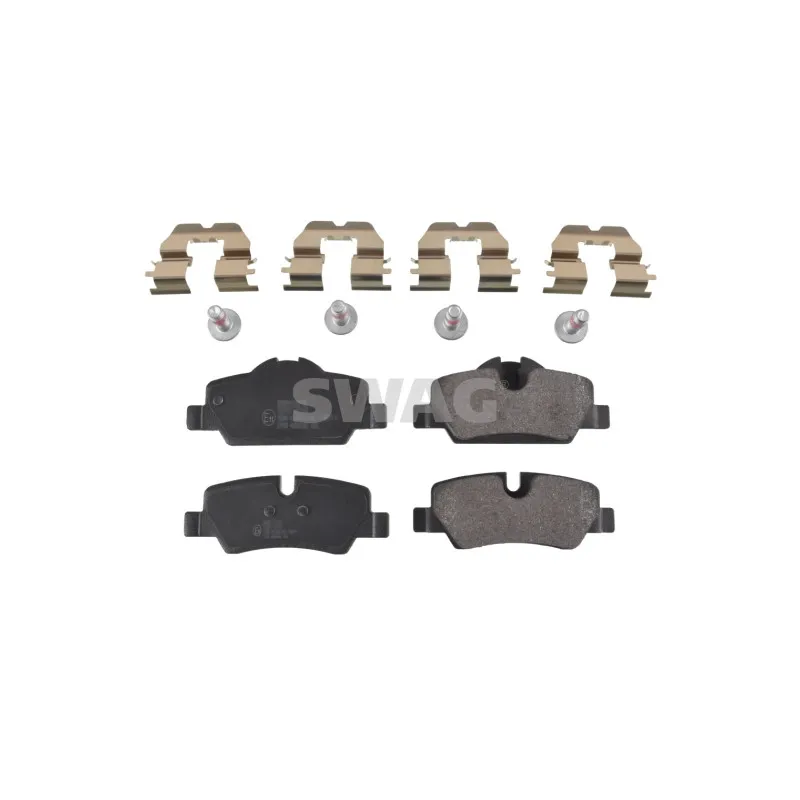 Jeu de 4 plaquettes de frein arrière SWAG 11 11 6290