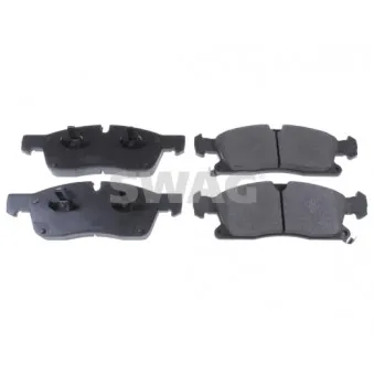 Jeu de 4 plaquettes de frein avant SWAG