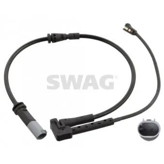 Contact d'avertissement, usure des plaquettes de frein SWAG 20 10 1071