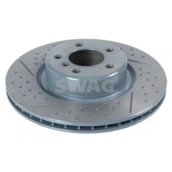 Jeu de 2 disques de frein arrière SWAG 20 10 5722