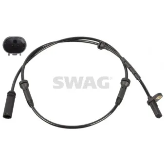 Capteur, vitesse de roue SWAG 20 10 7525
