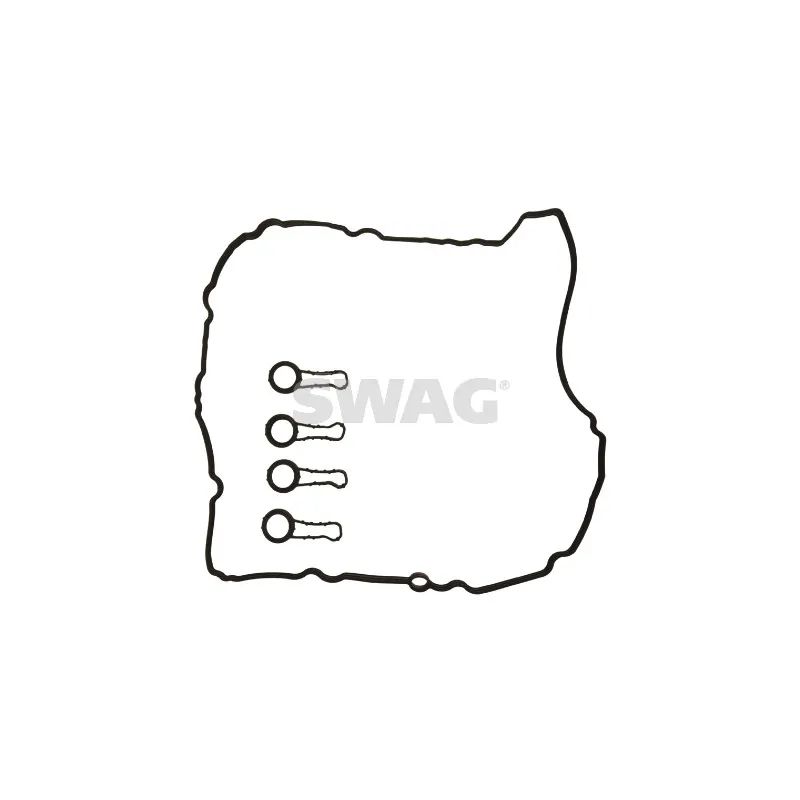 Jeu de joints d'étanchéité, couvercle de culasse SWAG 20 10 7526