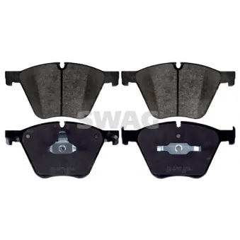 Jeu de 4 plaquettes de frein avant SWAG