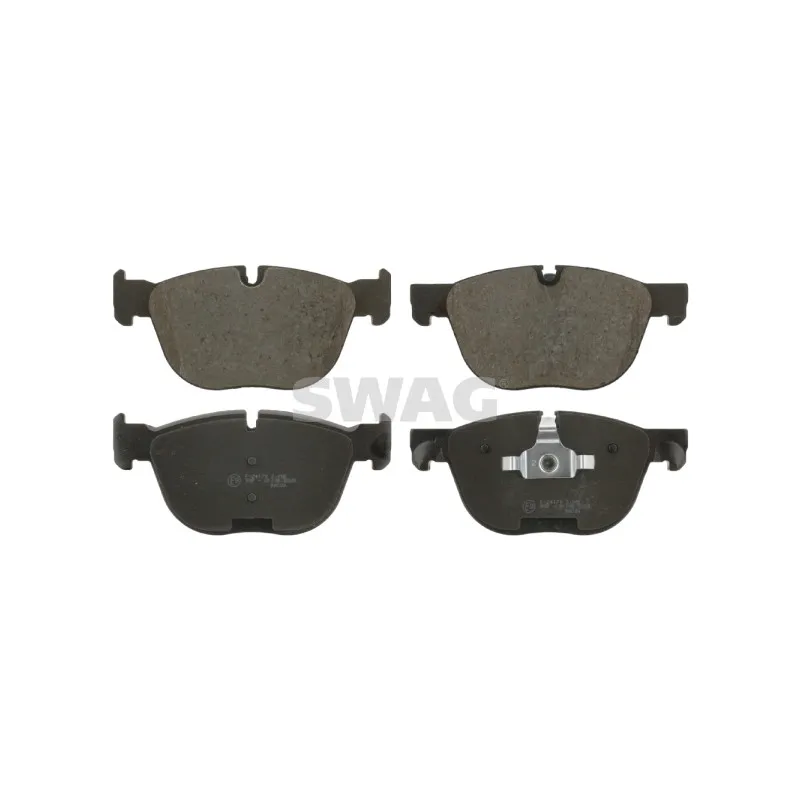 Jeu de 4 plaquettes de frein avant SWAG 20 91 6729