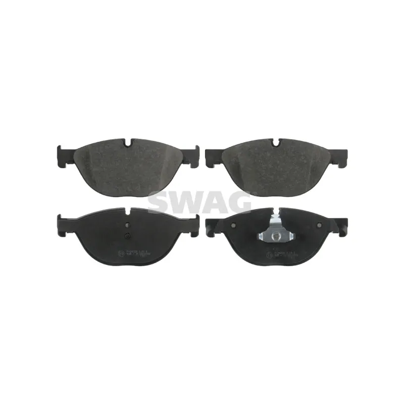 Jeu de 4 plaquettes de frein avant SWAG 20 91 6787