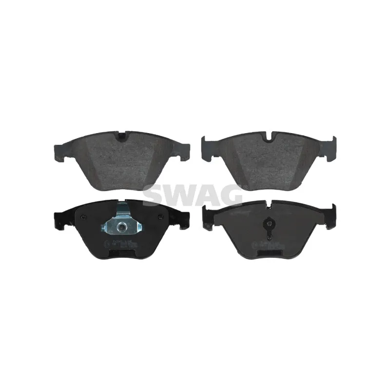 Jeu de 4 plaquettes de frein avant SWAG 20 91 6899