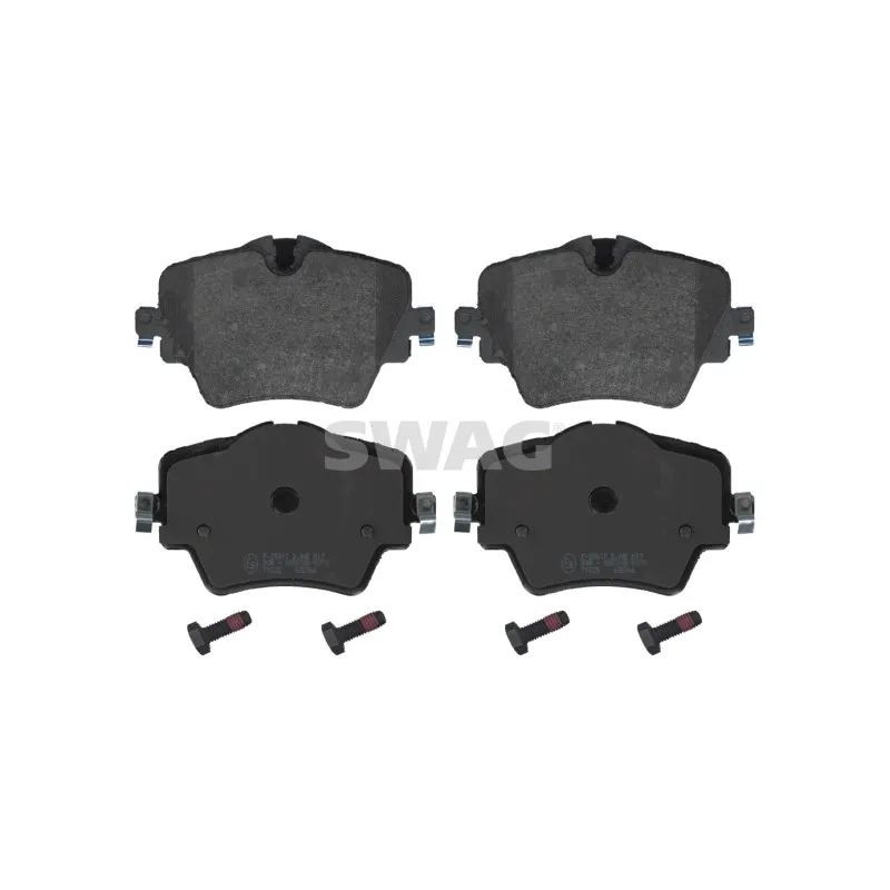 Jeu de 4 plaquettes de frein avant SWAG 20 91 6908