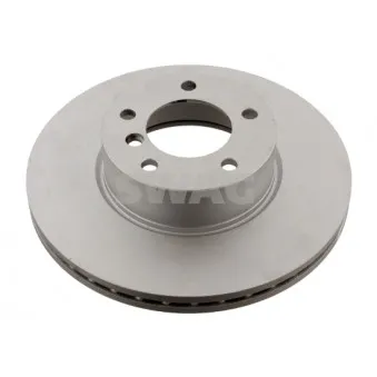 Jeu de 2 disques de frein avant SWAG