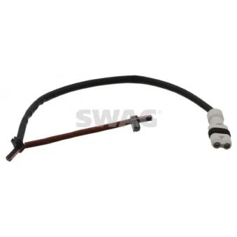 Contact d'avertissement, usure des plaquettes de frein avant gauche SWAG