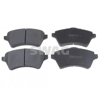 Jeu de 4 plaquettes de frein avant SWAG