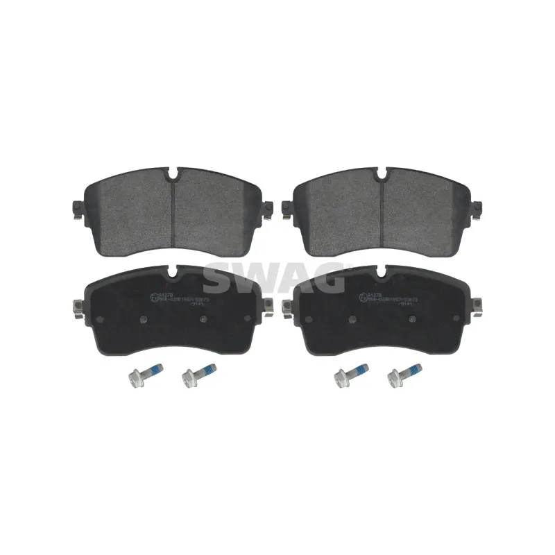 Jeu de 4 plaquettes de frein avant SWAG 22 11 6263