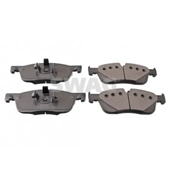 Jeu de 4 plaquettes de frein avant SWAG