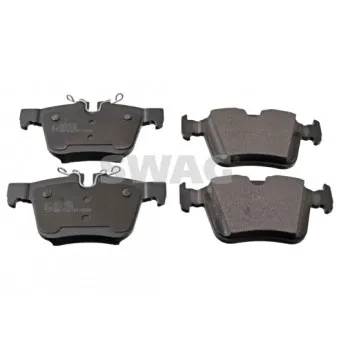Jeu de 4 plaquettes de frein arrière SWAG