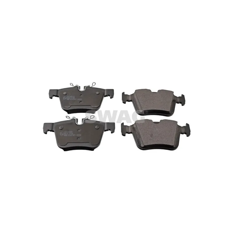 Jeu de 4 plaquettes de frein arrière SWAG 22 11 6331