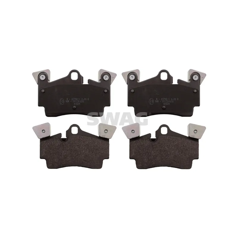 Jeu de 4 plaquettes de frein arrière SWAG 30 11 6020