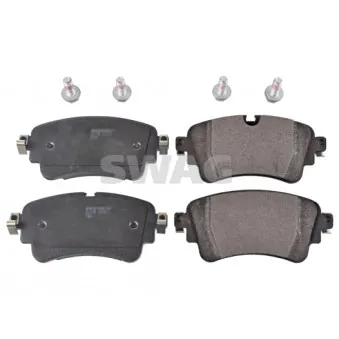 Jeu de 4 plaquettes de frein arrière SWAG 30 11 6425