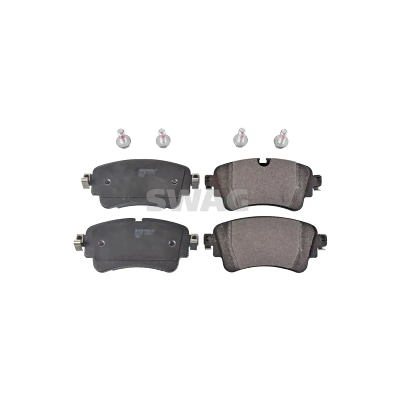 Jeu de 4 plaquettes de frein arrière SWAG 30 11 6425
