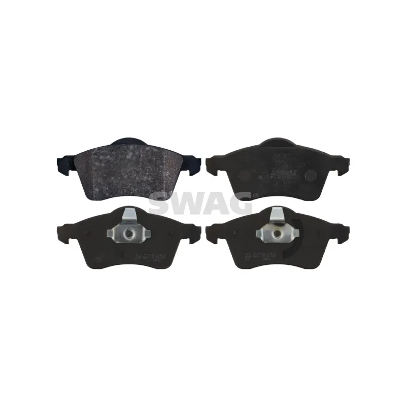 Jeu de 4 plaquettes de frein avant SWAG 30 91 6306