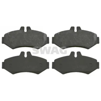 Jeu de 4 plaquettes de frein arrière SWAG 30 91 6450
