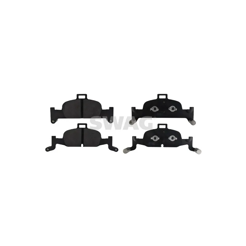 Jeu de 4 plaquettes de frein avant SWAG 30 91 6938