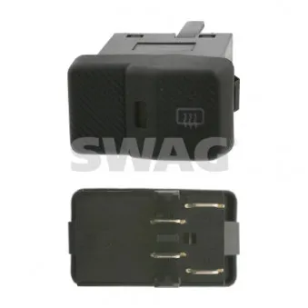 Interrupteur, chauffage de vitre arrière SWAG 30 91 7002