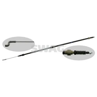 Tirette à câble, frein de stationnement SWAG 30 92 7161