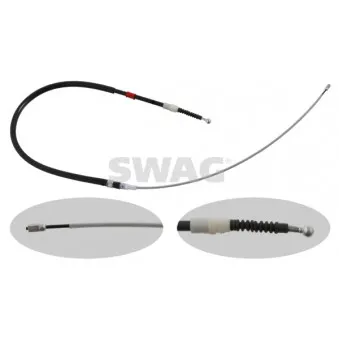 Tirette à câble, frein de stationnement SWAG 30 93 0727