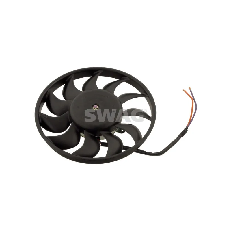 Ventilateur, refroidissement du moteur avant droit SWAG 30 93 1012