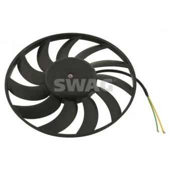 Ventilateur, refroidissement du moteur avant gauche SWAG 30 93 1024