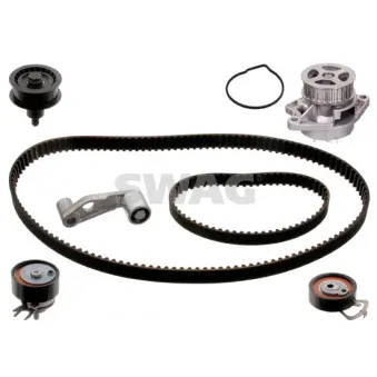 Pompe à eau + kit de courroie de distribution SWAG 30 93 2737