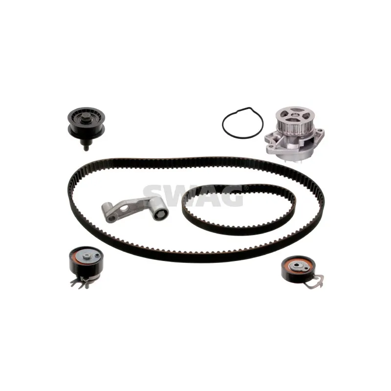 Pompe à eau + kit de courroie de distribution SWAG 30 93 2737