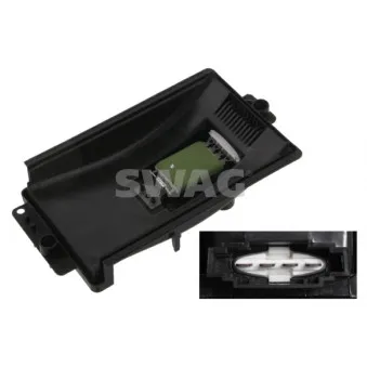 Résistance, pulseur d'air habitacle SWAG 30 93 3154