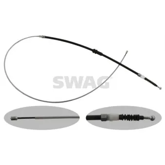 Tirette à câble, frein de stationnement SWAG