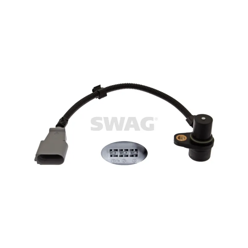 Capteur d'angle, vilebrequin SWAG 30 93 9893