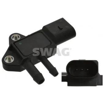 Capteur, pression des gaz échappement SWAG 30 94 4748