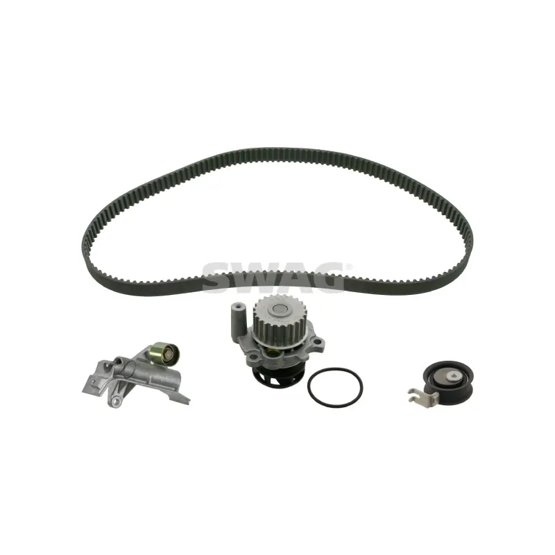 Pompe à eau + kit de courroie de distribution SWAG 30 94 5128
