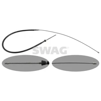 Tirette à câble, frein de stationnement SWAG