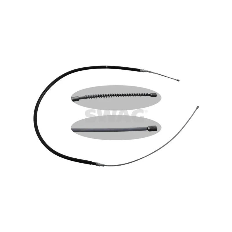 Tirette à câble, frein de stationnement SWAG 30 94 9623