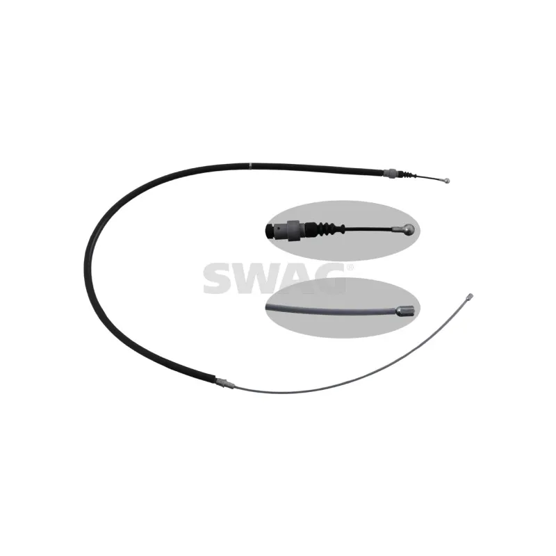 Tirette à câble, frein de stationnement SWAG 30 94 9624