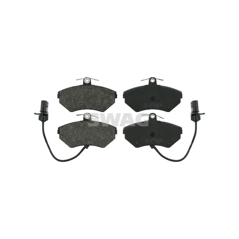 Jeu de 4 plaquettes de frein avant SWAG 32 91 6340