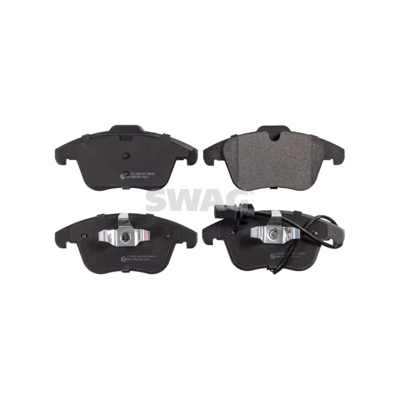 Jeu de 4 plaquettes de frein avant SWAG 32 91 6768