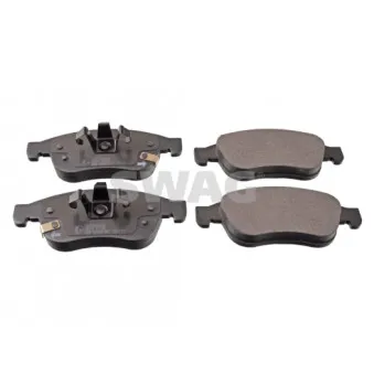 Jeu de 4 plaquettes de frein avant SWAG